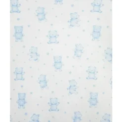 Little Me Baby Sets*- Happy Bear Footie-Hat, Blue