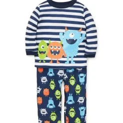 Little Me Baby Sleepwear*- Monsters 2 Pk Pajama Set, Blue