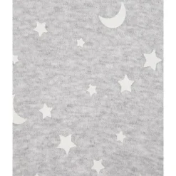 Little Me Baby Sets*- Moon & Stars Footie, Grey