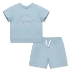 Little Me Baby Sets*- 2Pk Baby Boy Dino Short Set