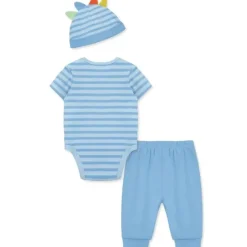 Little Me Baby Sets*- 3Pk Baby Boy Dinos Bodysuit & Pant Set