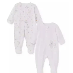 Little Me Baby Sets*- 2Pk Baby Boys Lucky Pups Footies