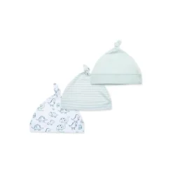 Little Me Baby Hats*- 3Pk Baby Dino Hat Set