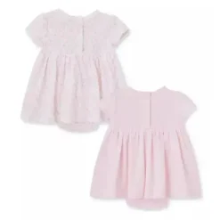 Little Me Baby Sets*- 2Pk Baby Girl Sweet Posy Bodysuit Dress
