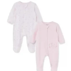 Little Me Baby Sleepwear*- 2Pk Baby Girls Bunny Fun Footies