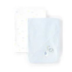 Little Me Blankets & Quilts*- 2Pk Baby Magic Safari Blanket Set