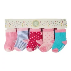 Little Me Baby Gloves & Socks*- 20Pk Baby Socks Fairytale, 12/24M