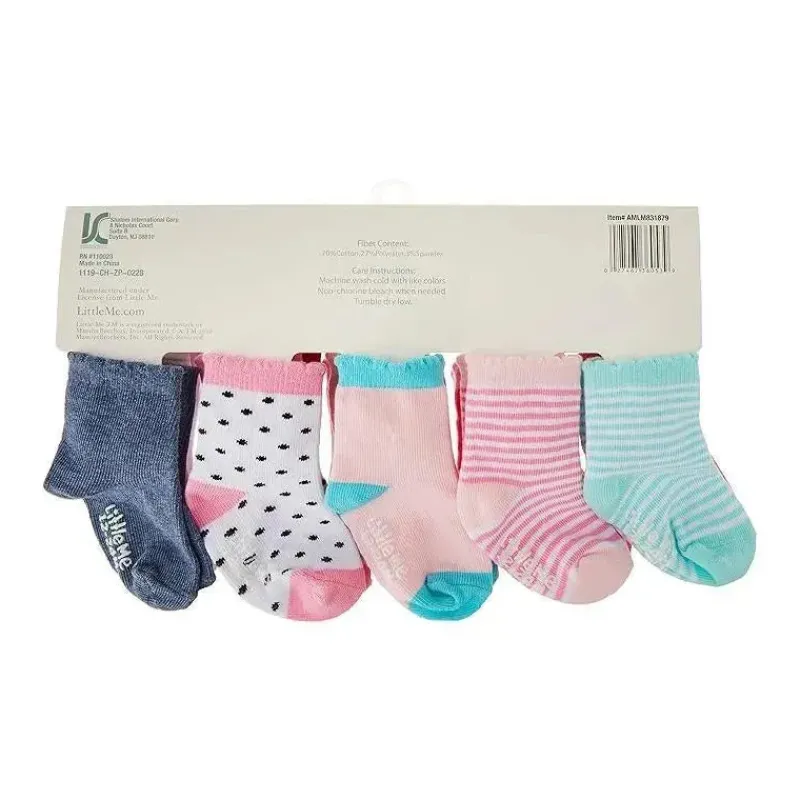 Little Me Baby Gloves & Socks*- 20Pk Baby Socks Fairytale, 12/24M