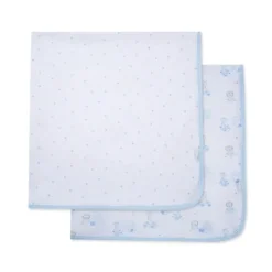 Little Me Blankets & Quilts*- 2Pk Snuggly Receiving Blankets