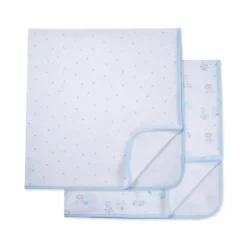 Little Me Blankets & Quilts*- 2Pk Snuggly Receiving Blankets