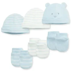 Little Me Baby Hats*- 3Pk Wonder Hat & Mitt Set