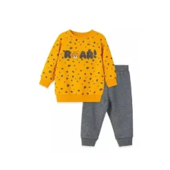 Little Me Baby Sets*- Roar Swetshirt Set 2Pc, Grey