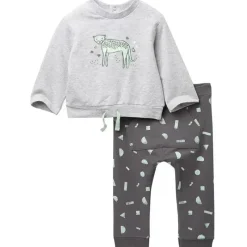 Little Me Baby Sets*- Safari B Sweatshirt Set, Grey
