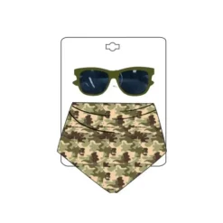 Little Me Baby Sets*Accessories - Sunglasses & Bandana Camo, 0/12M
