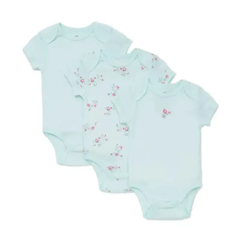 Little Me Baby Onesies & Bodysuits*Floral Spray 3-Pack Bodysuits
