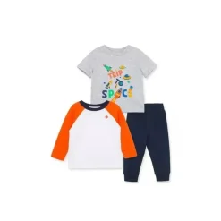 Little Me Baby Sets*Space 3Pc Play Set - Navy