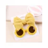 Little Trendy Baby Hair Accessories*- Baby Sunglasses And Headband Set, Yellow