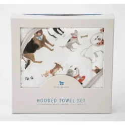 Little Unicorn Baby Bath Towels*- Cotton Hooded Towel & Wash Cloth, Woof
