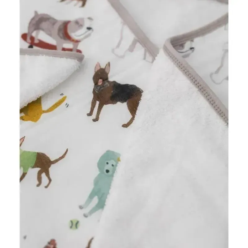 Little Unicorn Baby Bath Towels*- Cotton Hooded Towel & Wash Cloth, Woof