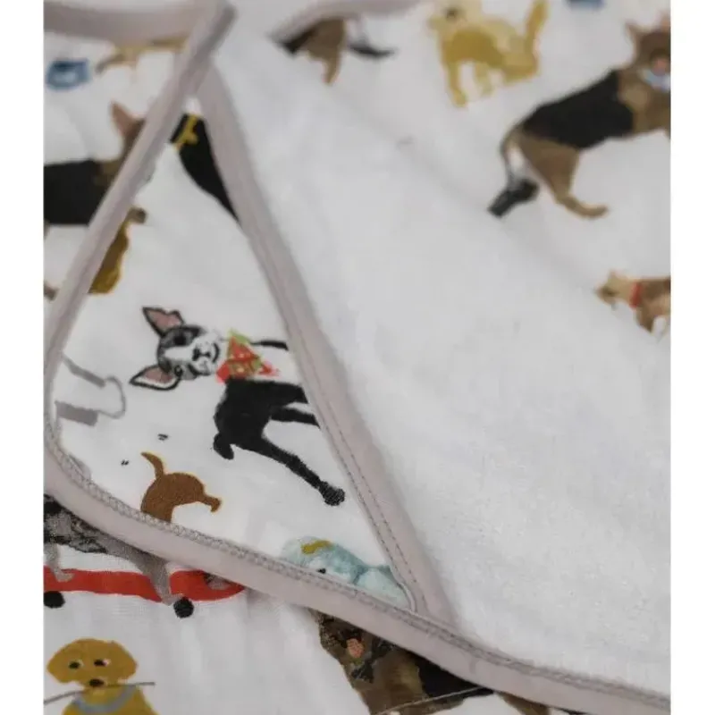 Little Unicorn Baby Bath Towels*- Cotton Hooded Towel Big Kid, Woof