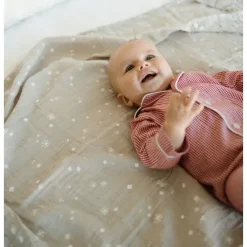 Little Unicorn Blankets & Quilts*- Cotton Muslin Swaddle Single, Snow Flurries