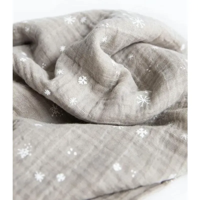 Little Unicorn Blankets & Quilts*- Cotton Muslin Swaddle Single, Snow Flurries
