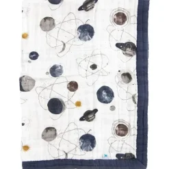 Little Unicorn Blankets & Quilts*- Cotton Muslin Baby Quilt, Planetary