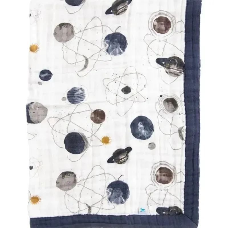 Little Unicorn Blankets & Quilts*- Cotton Muslin Baby Quilt, Planetary