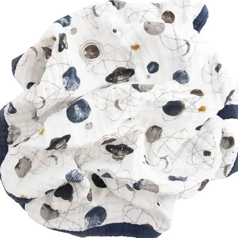 Little Unicorn Blankets & Quilts*- Cotton Muslin Baby Quilt, Planetary