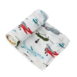 Little Unicorn Blankets & Quilts*- Deluxe Muslin Swaddle Single, Air Show