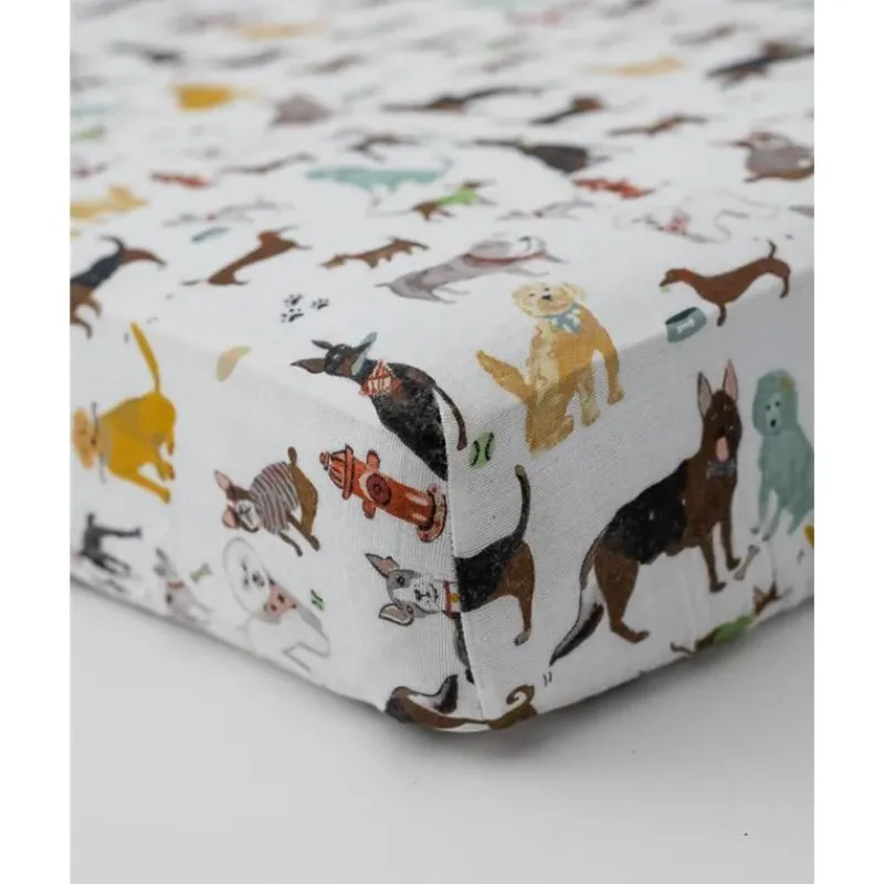 Little Unicorn Crib & Bed Sheets*Cotton Muslin Crib Sheet Woof