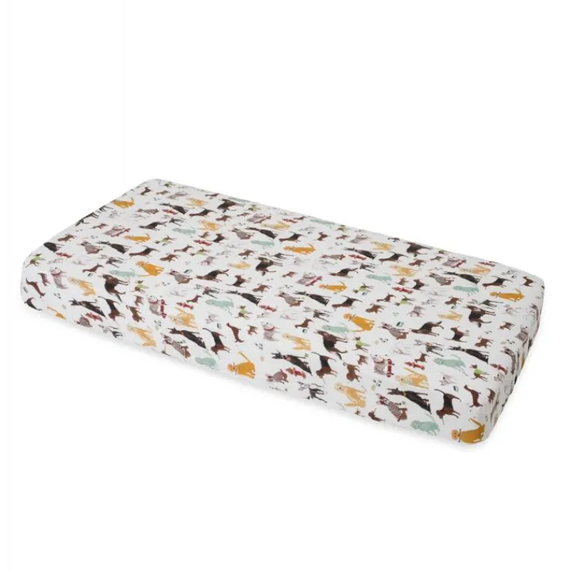 Little Unicorn Crib & Bed Sheets*Cotton Muslin Crib Sheet Woof