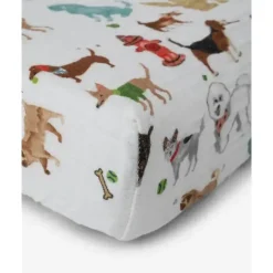 Little Unicorn Changing Pads & Covers*Cotton Muslin Changing Pad Cover - Woof