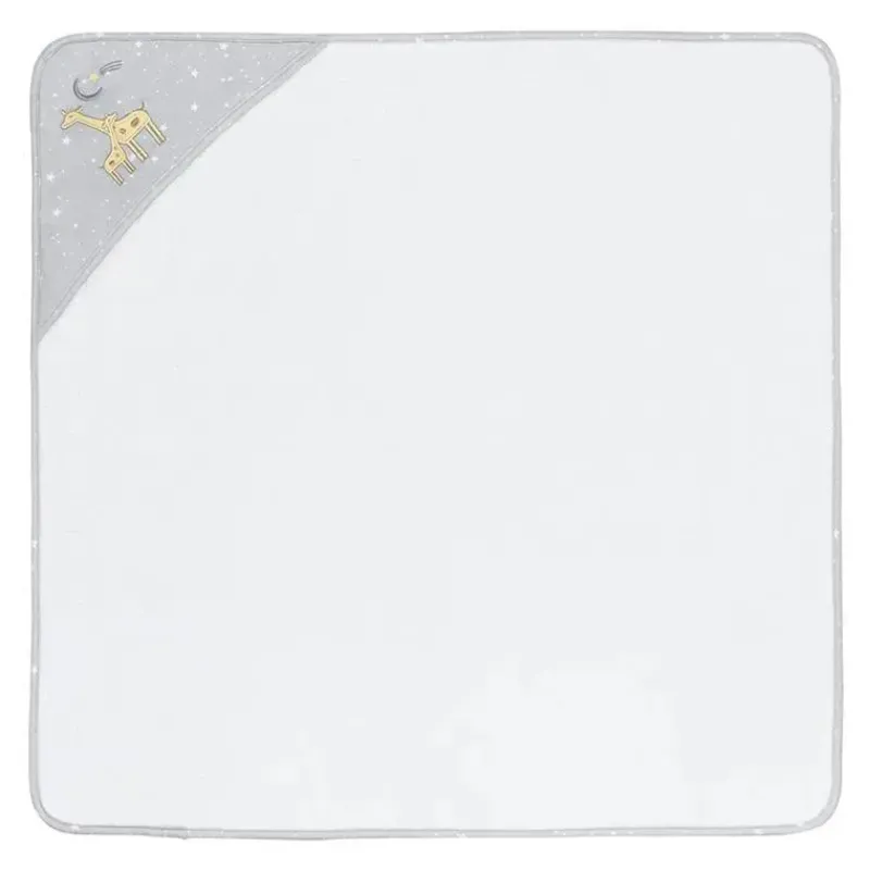 Living Textiles Baby Bath Towels*- Baby Hooded Towel, Noah Giraffe
