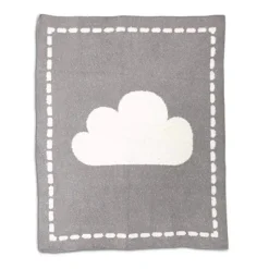 Living Textiles Blankets & Quilts*- Cozy Baby Blanket - Cloud