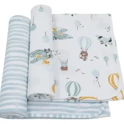 Living Textiles Swaddles & Wearable Blankets*- 2Pk Up And Up Away Jersey Swaddle