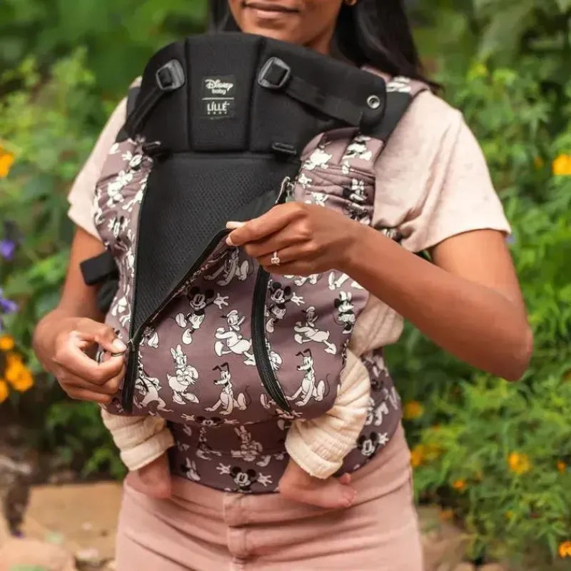 Líllébaby Mickey & Minnie|Front, Hip And Backpack Carriers*Líllé Baby - Complete All Seasons Ergonomic 6-in-1 Baby Carrier, Disney's Mickey & Friend's Jamboree