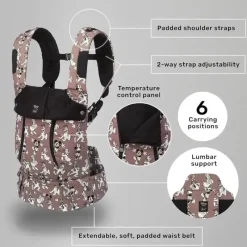 Líllébaby Mickey & Minnie|Front, Hip And Backpack Carriers*Líllé Baby - Complete All Seasons Ergonomic 6-in-1 Baby Carrier, Disney's Mickey & Friend's Jamboree