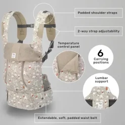 Líllébaby Front, Hip And Backpack Carriers*Líllé Baby - Complete All Seasons Ergonomic 6-in-1 Baby Carrier, Disney's Pooh's Perfect Day