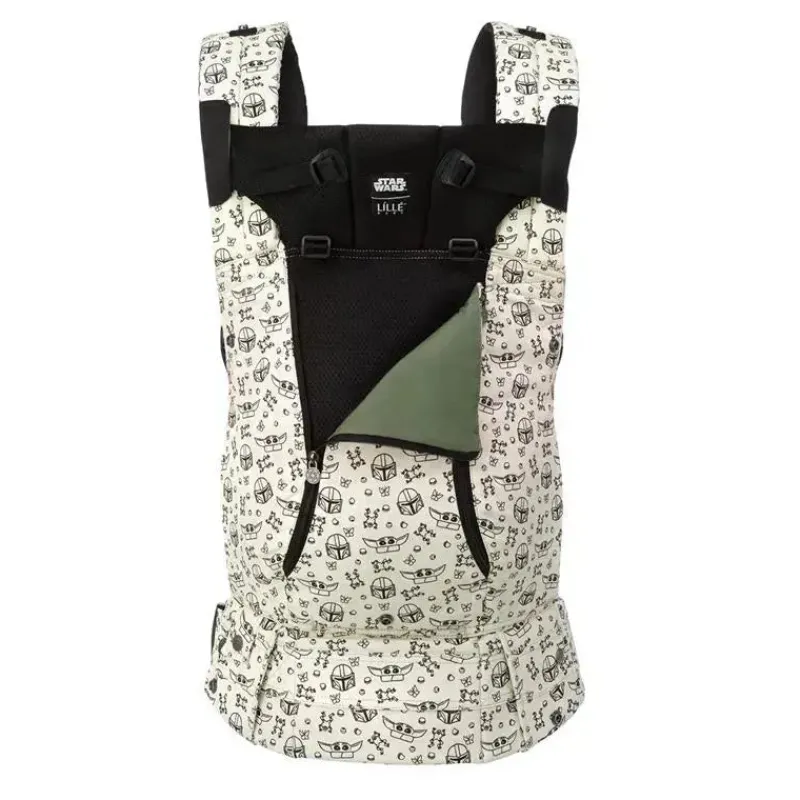 Líllébaby Baby Slings & Wraps|Star Wars*LÍLLÉbaby - Complete All Seasons Ergonomic 6-in-1 Baby Carrier, Disney's Star Wars, Grogu's Snack Attack