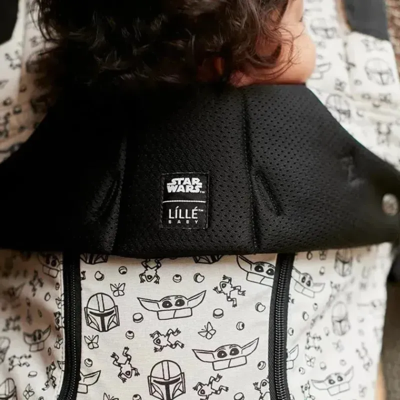 Líllébaby Baby Slings & Wraps|Star Wars*LÍLLÉbaby - Complete All Seasons Ergonomic 6-in-1 Baby Carrier, Disney's Star Wars, Grogu's Snack Attack