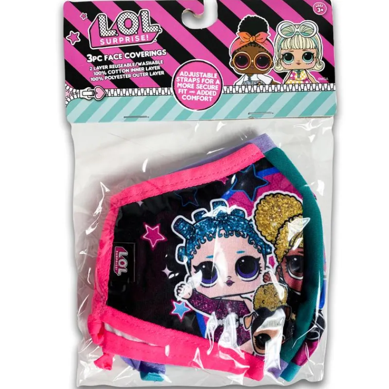 L.O.L Oral & Nasal Care*LOL Kids Mask 3Pk