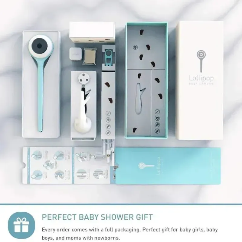 Lollipop Wi-Fi Monitors|Video Monitors*- Baby Monitor Full-Featured Smart Wi-Fi Camera, Cotton Candy