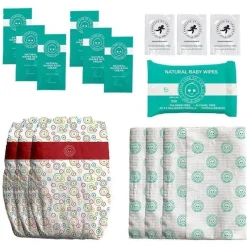 Products On The Go Disposable Diapers*Lotta Poop Complete Pack Diaper Change Set