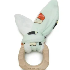 Loulou LOLLIPOP Toys For 0-12 Months|Gift For Baby*- Sushi Bunny Ear Teether