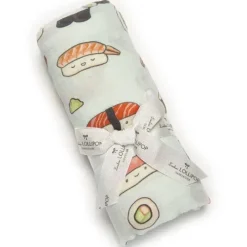 Loulou LOLLIPOP Swaddles & Wearable Blankets|Blankets & Quilts*- Sushi Swaddle Blanket, 1 PK