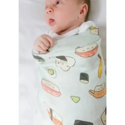Loulou LOLLIPOP Swaddles & Wearable Blankets|Blankets & Quilts*- Sushi Swaddle Blanket, 1 PK