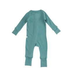 Loulou LOLLIPOP Baby Sleepwear*- Waffle Sleeper, Smoke Blue