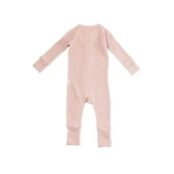 Loulou LOLLIPOP Baby Sleepwear*- Waffle Sleeper, Blush Pink