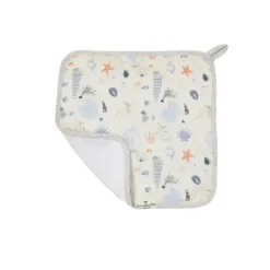 Loulou LOLLIPOP Baby Washcloths*- Washcloth Set - 3Pk, Seashells